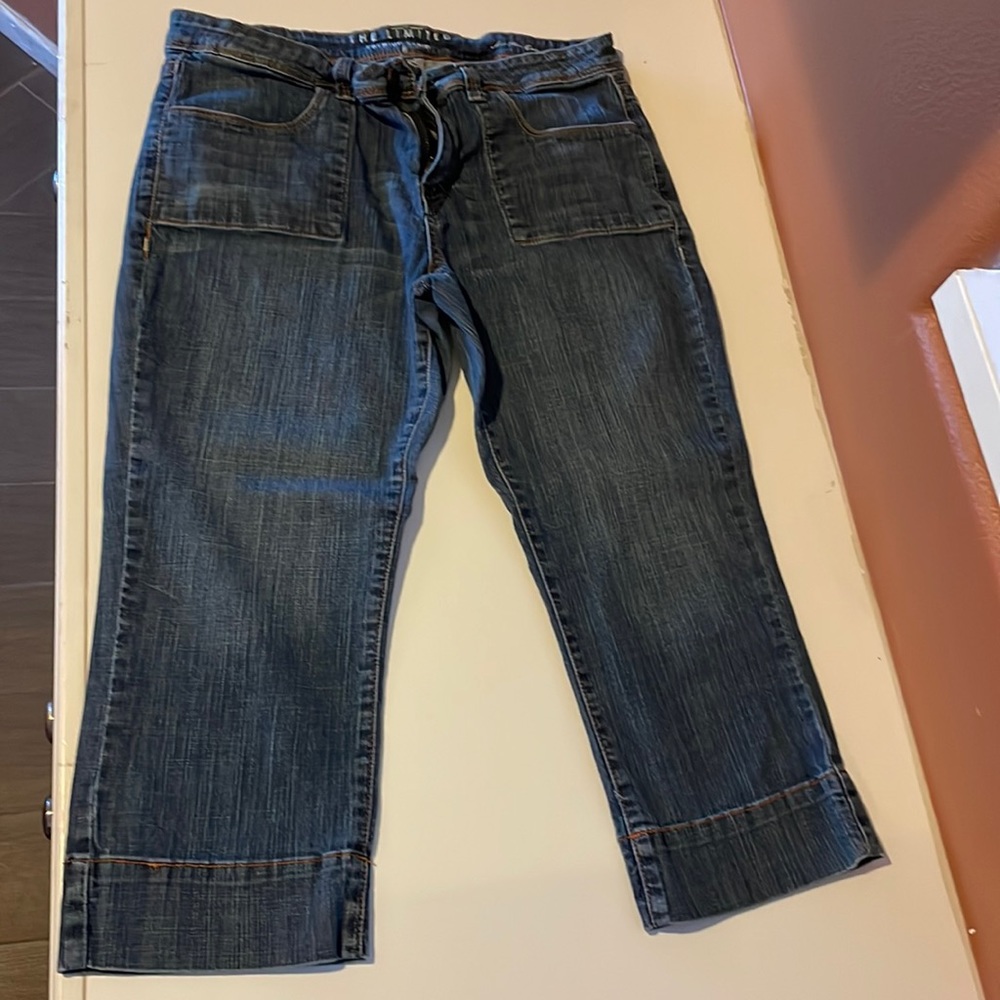 Low rise crop pants